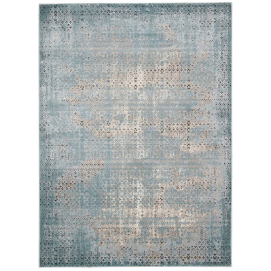 Nourison Karma Area Rug, Blue, 710 x 106