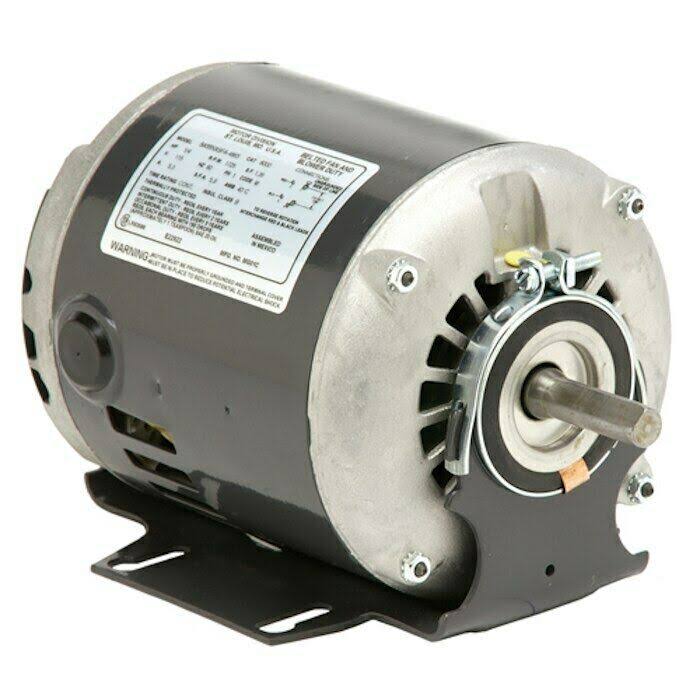 1/3 HP 1725 RPM 1-Speed 115V; 5.6 Blower Motor Nidec #8100