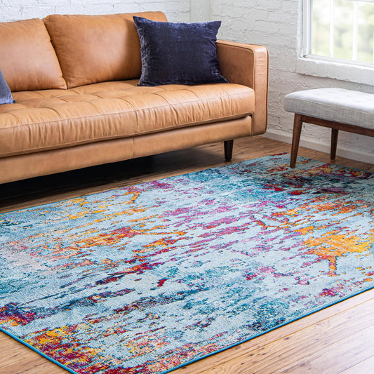 Starlight Blue 4x6 Area Rug