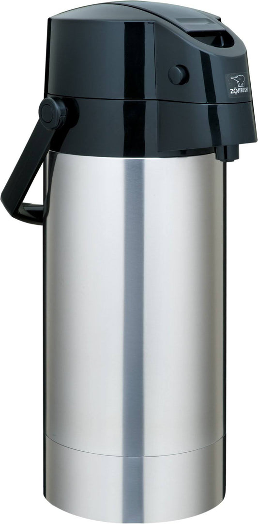 Zojirushi sr-ag38xa Stainless Steel Vacuum Air Pot Beverage Dispenser, 1-Gallon