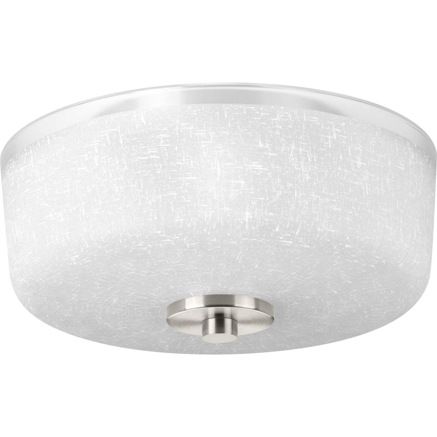 Progress Lighting P3620-09 Alexa Flush Mount Light Brushed Nickel