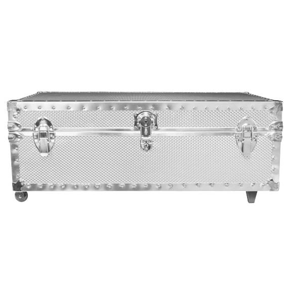 DormCo Underbed Steel Trunk - USA Made - Smooth