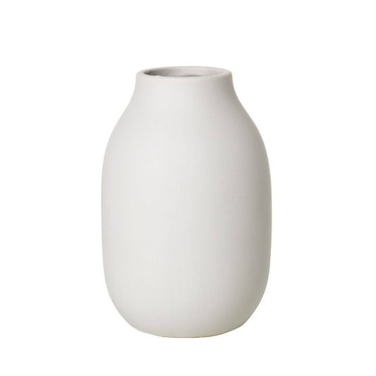 Blomus 65906 6 x 4 in. Colora Porcelain Vase Moonbeam