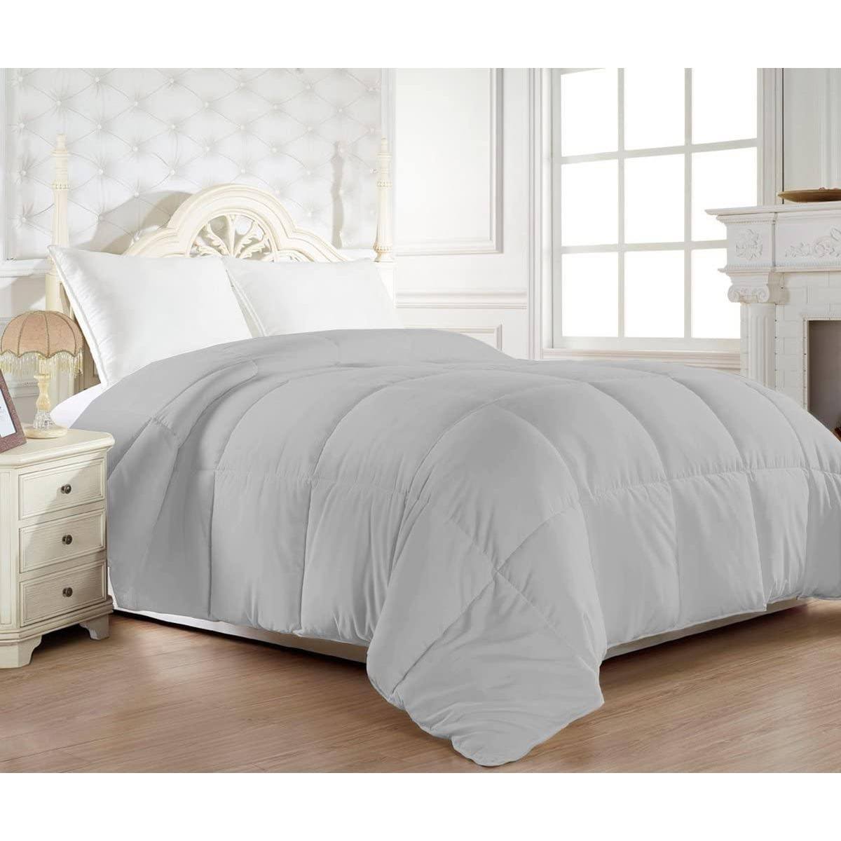 Elegant Comfort 1200 Thread Count Egyptian Cotton Goose Down Alternative Comforter