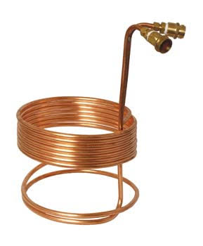 Wort Chiller - 2 (25 ft x 3/8 in. with Brass Fittings) WC23