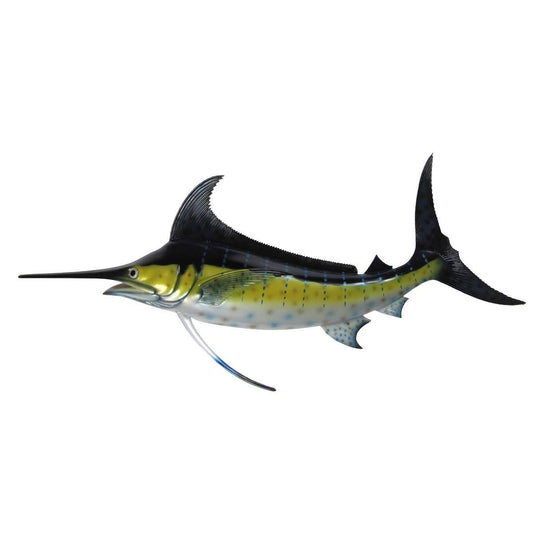 Treasure Gurus 48 Lifelike Wall Mount Marlin Tropical Saltwater Fish Hand Painted Taxidermy Trophy