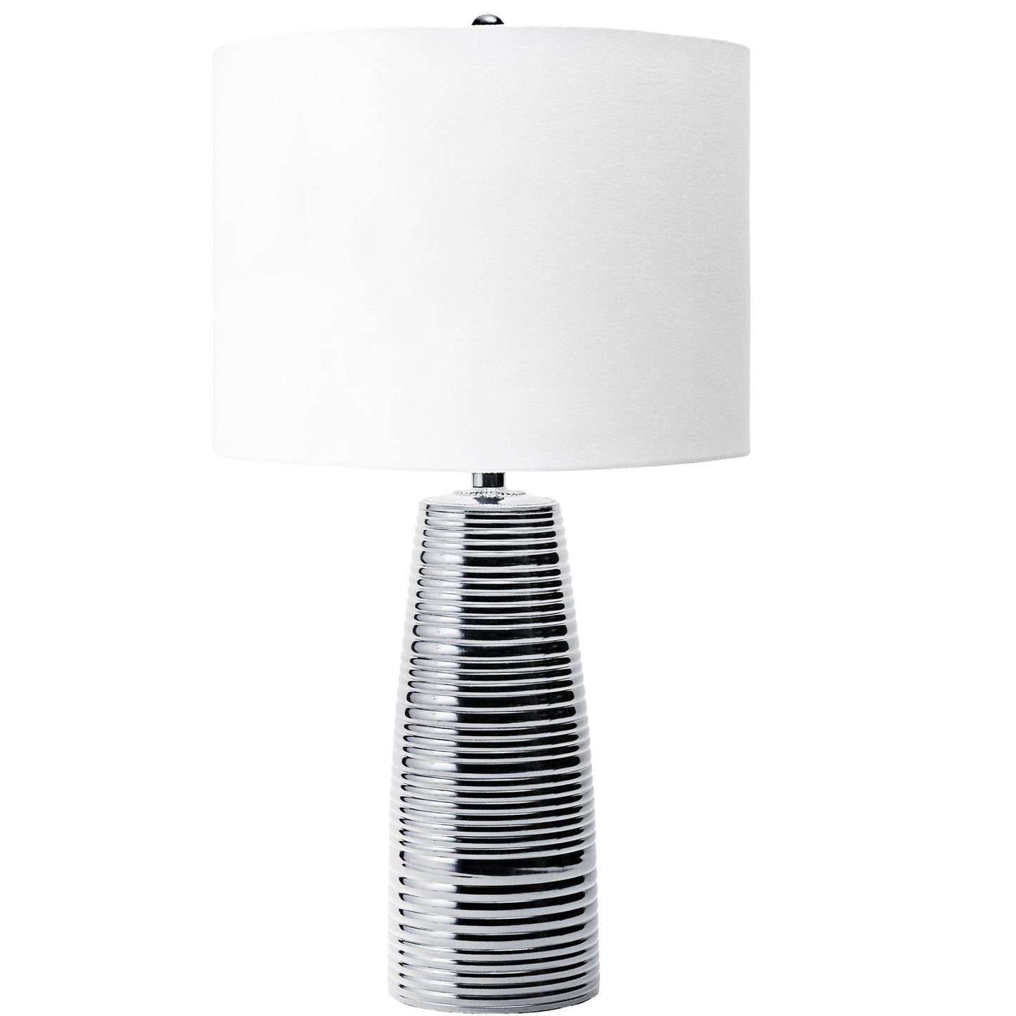 nuLOOM Riverside 23 Contemporary Black Table Lamp