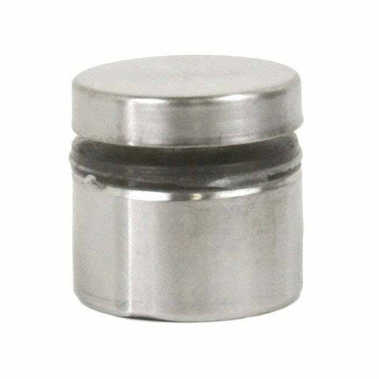 Stainless Steel 1-Inch Standoff Hardware for Glass Display (Case of 32) - 1 Dia 3/4 Length Standoff