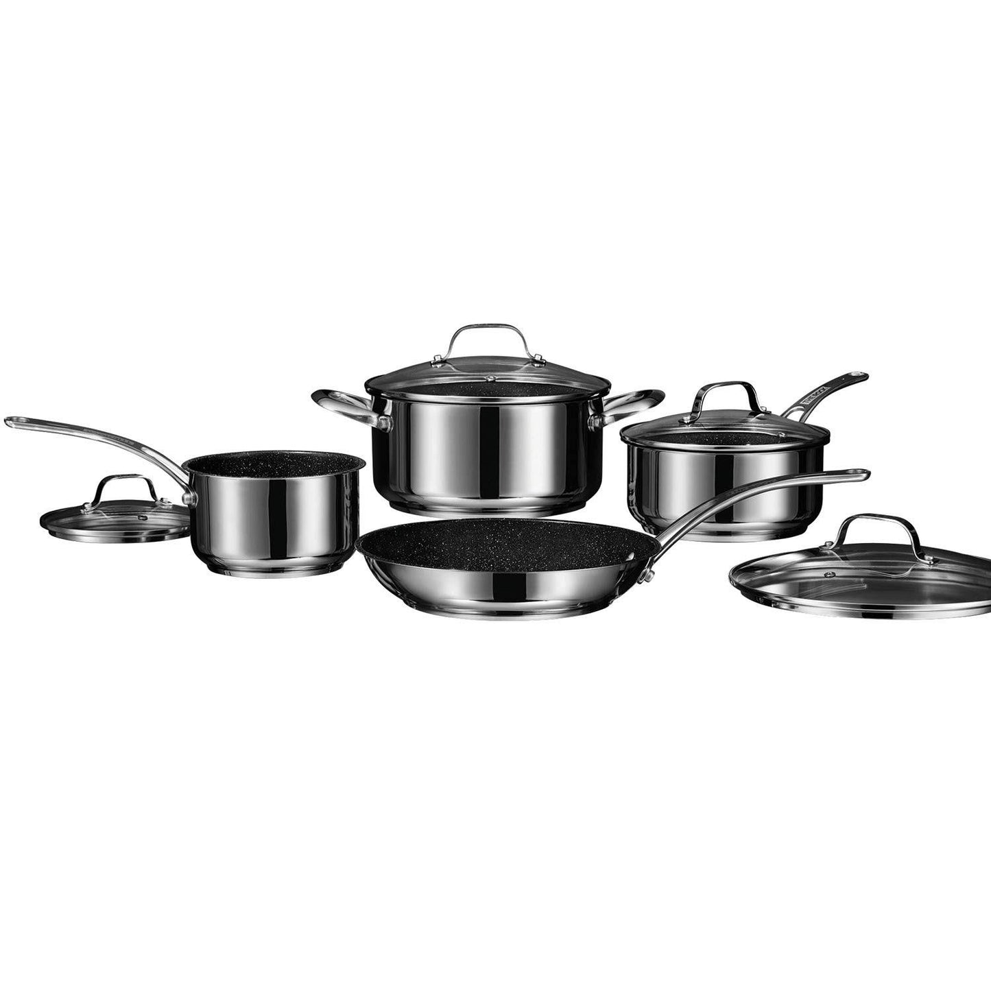 The Rock - Cookware set - 8 items - non-stick