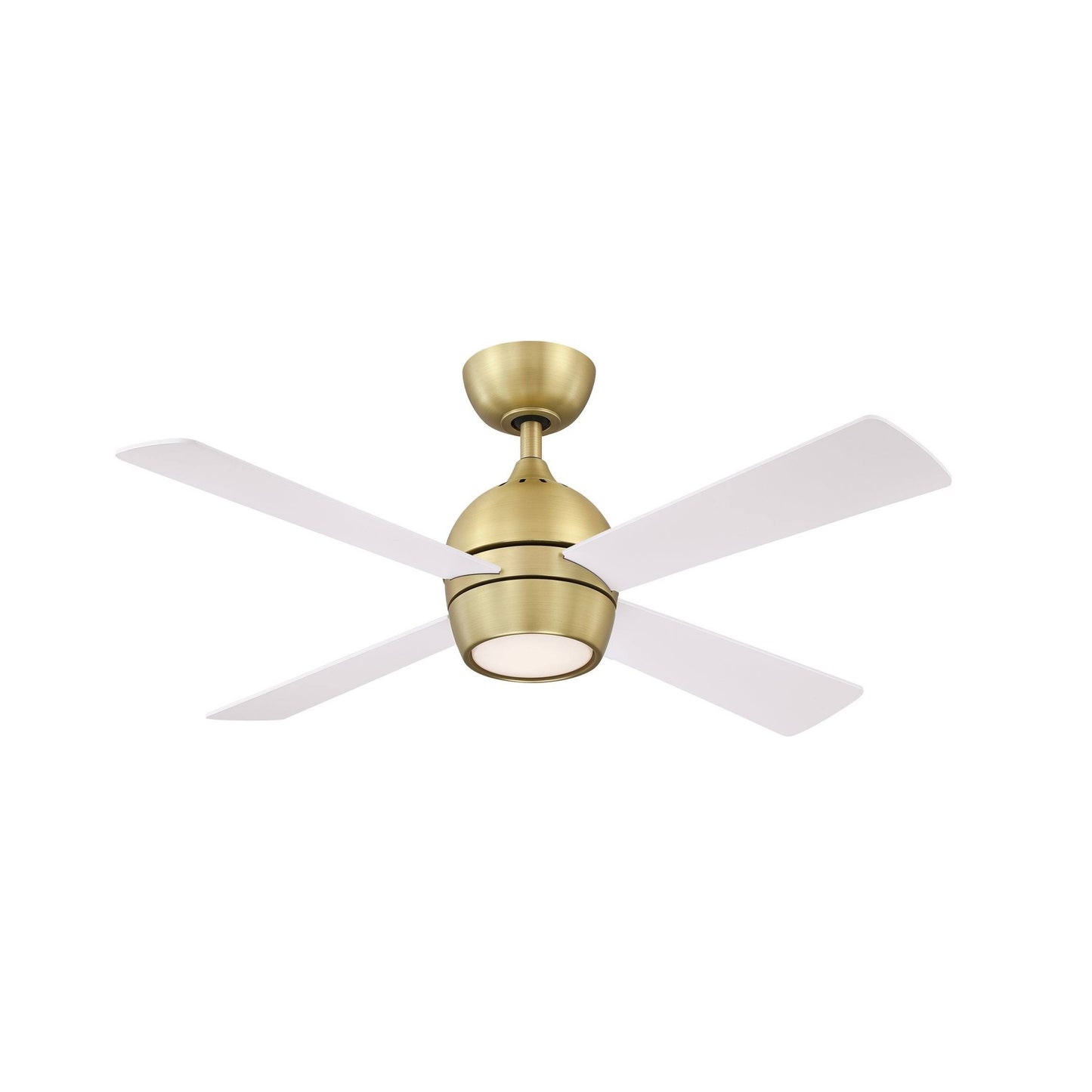 Fanimation FP7644BS Kwad 44 Brushed Satin Brass LED 44 Ceiling Fan