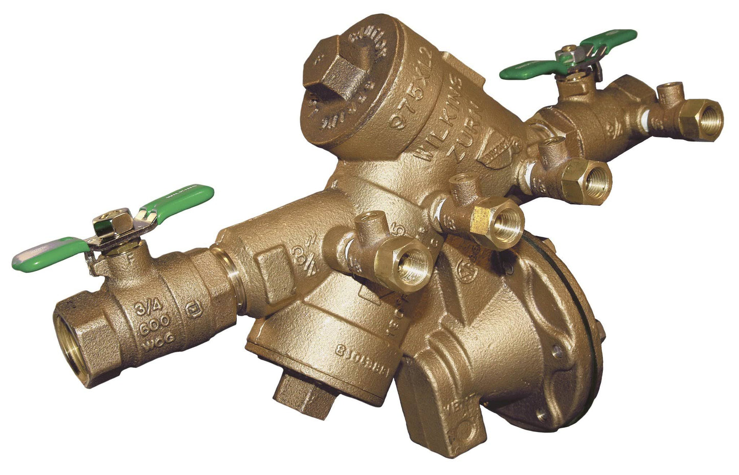 Zurn 34-975XL2SAG Backflow Preventer, Gold