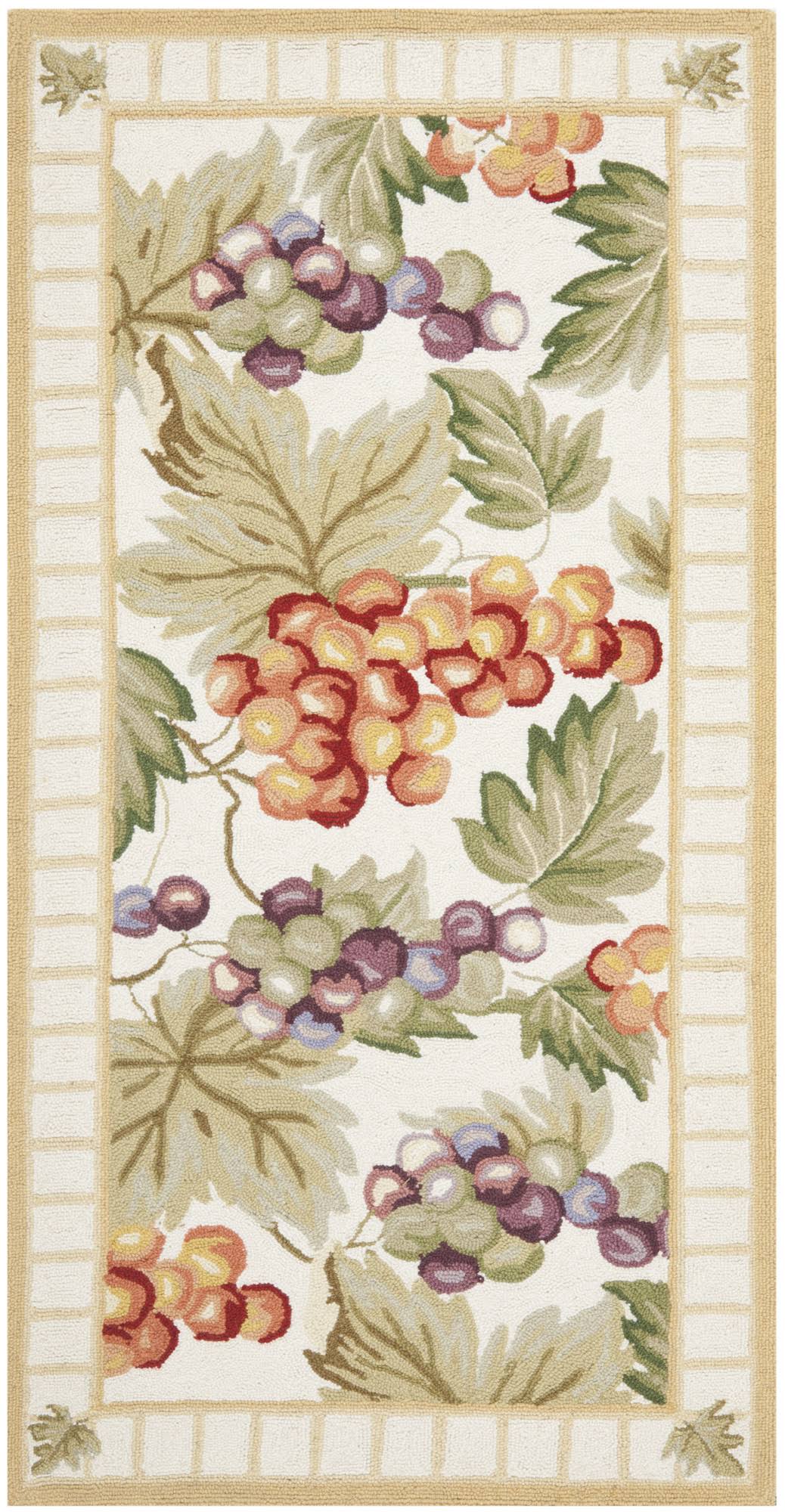 Safavieh Chelsea HK162A 26 x 50 Ivory Area Rug