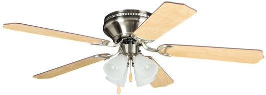 Craftmade 52 Brilliante Ceiling Fan - Brushed Polished Nickel - BRC52BNK5C