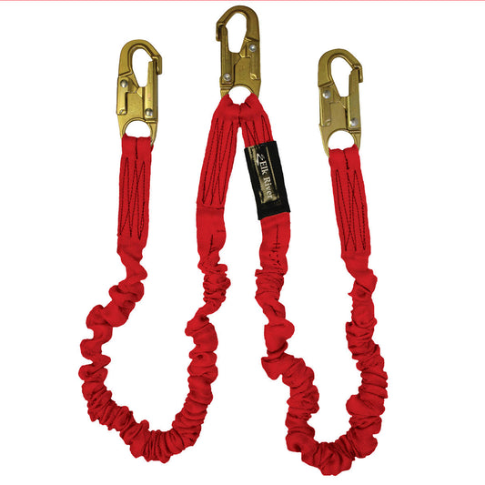 Elk River 35428 Flex-NoPac ea Lanyard, 1-1/2 x 6, Two Legs, Zsnaphook Each End