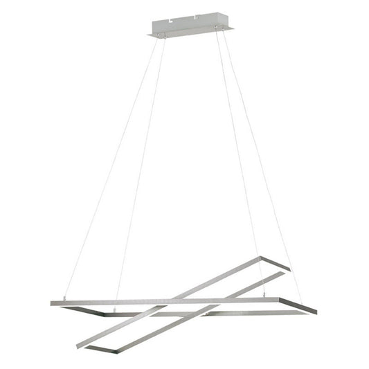 Eglo 96815A Tamasera LED Pendant in Matte Nickel