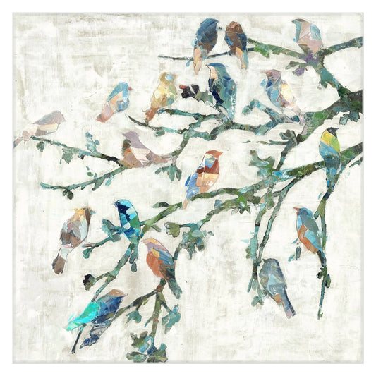 Bird Wings of Spring I by Dixon Design Group Wrapped Canvas Painting Art Print - 24x24