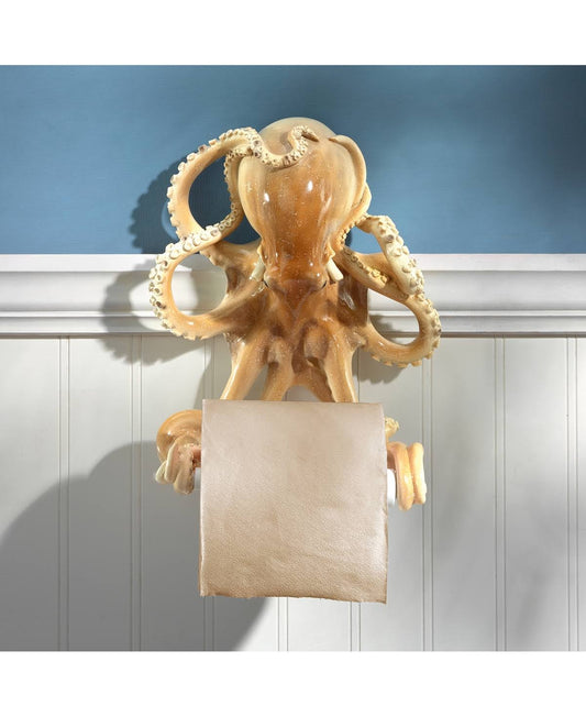 Design Toscano Tentacles Bathroom Toilet Paper Holder