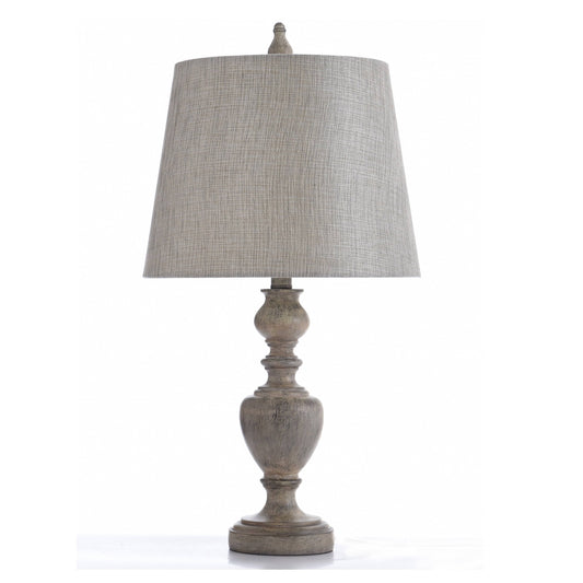 StyleCraft Carol Table Lamp - Gray