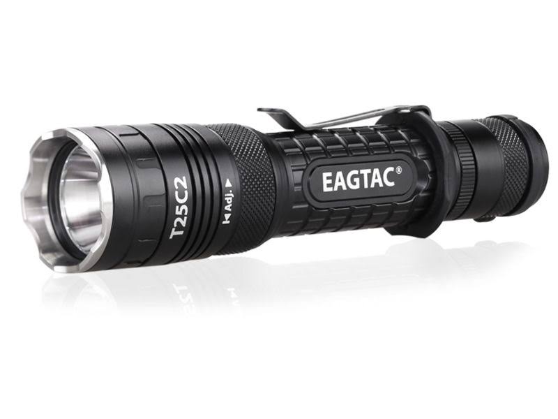 Eagtac T25C2 Flashlight XM-L2 U2 NW LED 1180Lm Black T25C2-XML2-BASE-NW