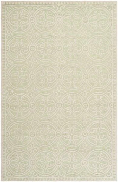 Safavieh Cambridge Light Green Ivory 5 x 8 Rug