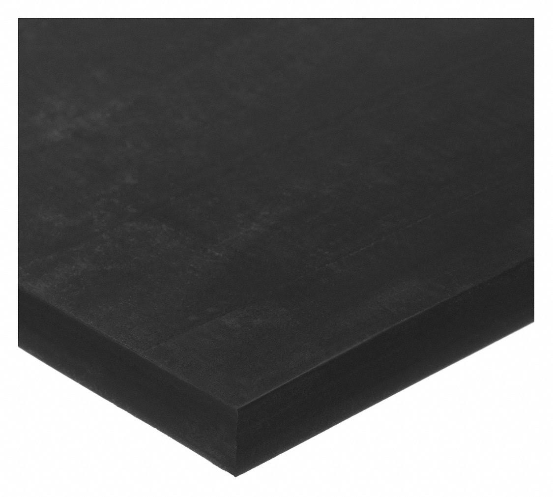 USA Sealing High Strength Neoprene Rubber Sheet No Adhesive-60A -3/16T x 36 Wide x 36 Long