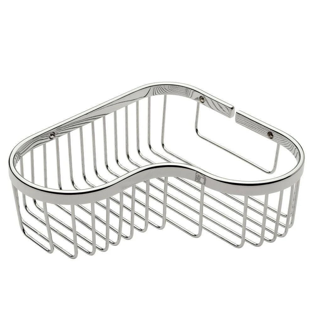 Ginger 505L/PC Splashables Large Corner Basket Polished Chrome