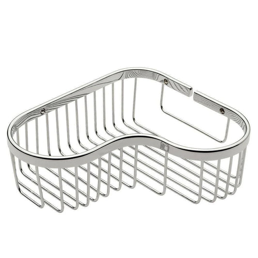 Ginger 505L/PC Splashables Large Corner Basket Polished Chrome