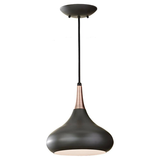 Feiss Lighting P1253DBZ Belle Pendant Light, Dark Bronze, Brown