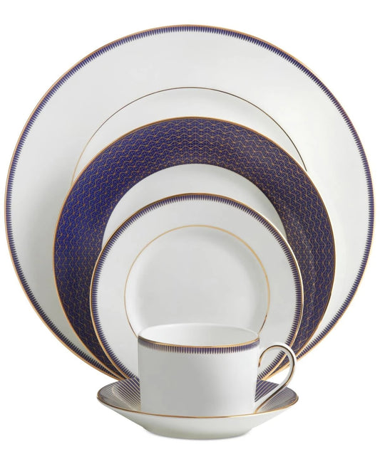 Waterford Lismore Diamond 5-Piece Place Setting - Lapis